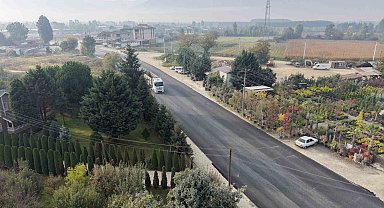 Düzce'de 55 bin ton asfalt serildi