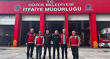 Düzce'de afetlere karşı güçlü iş birliği