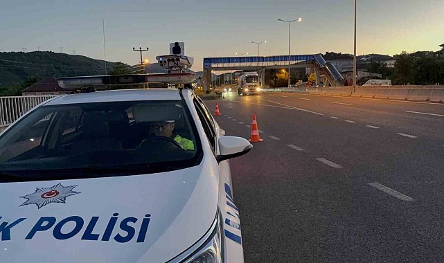 Düzce'de bin 762 sürücüye cezai işlem uygulandı