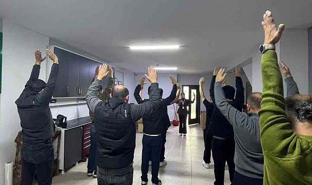 Düzce'de esnafa sabah sporu