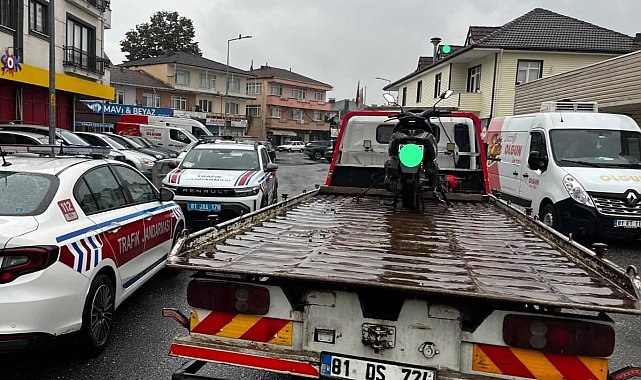 Düzce'de sosyal medya şovuna jandarma freni