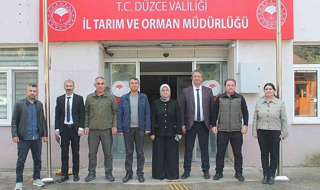 Düzce'de tarım ve orman kurum müdürleri bir araya geldi