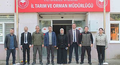 Düzce'de tarım ve orman kurum müdürleri bir araya geldi