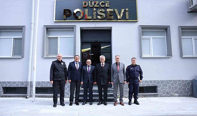 Düzce'nin üst düzey isimleri bir araya geldi
