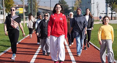 Düzce'de "Çocuklar Okula, Anneler Spora" projesi başladı