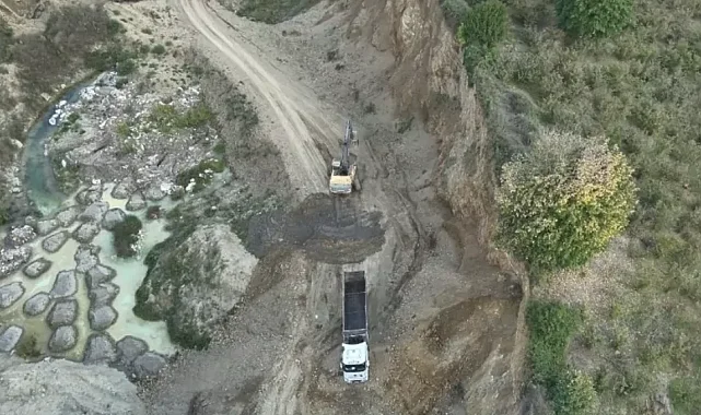 Düzce'de kaçak atık dökümüne suçüstü!