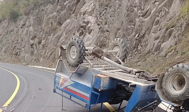 Düzce'de patpat devrildi: 1 ölü