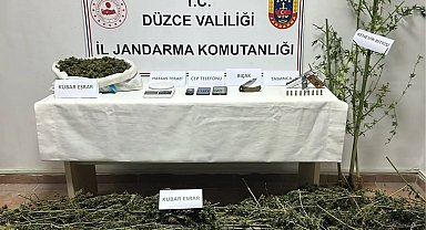 Düzce'de uyuşturucuya 2 gözaltı!