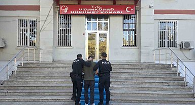 Edirne'de cinayet şüphelisi kısa sürede yakalandı