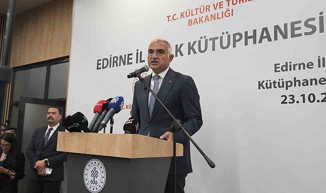 Edirne'ye 8 bin 812 metrekarelik yeni bilgi merkezi
