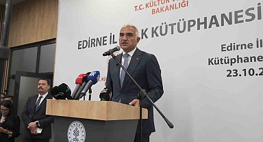 Edirne'ye 8 bin 812 metrekarelik yeni bilgi merkezi