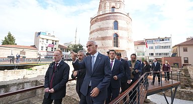 Edirne'nin tarihe açılan kulesine yakın mercek... 4 ayda 18 bin ziyaretçiyi ağırladı