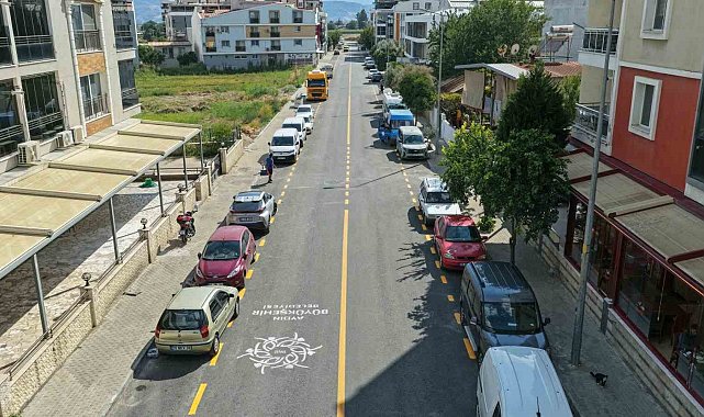 Efeler'de Göksu Caddesi yenilendi