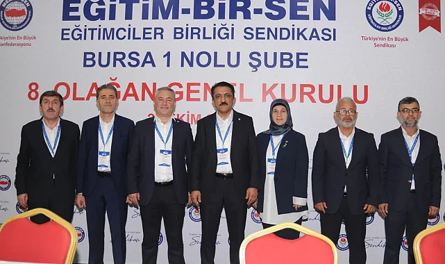 Eğitim-Bir-Sen Bursa'da Adil Yazıcıoğlu dönemi