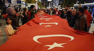 Elazığ'da 'Fener Alayı' yürüyüşü gerçekleştirildi