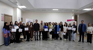 Elazığ'da 44 kursiyere girişimcilik ve dijital pazarlama eğitimi verildi