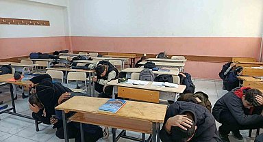 Elazığ'da öğrencilere afet farkındalık eğitimi
