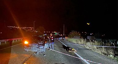 Elazığ'da otomobilin çarptığı yaya, hayatını kaybetti