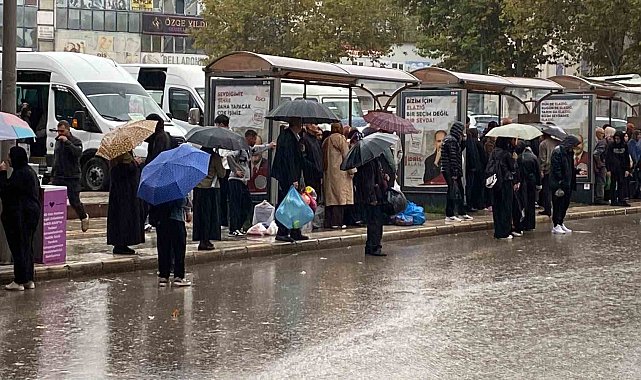 Elazığ'da sağanak yağış etkili oldu