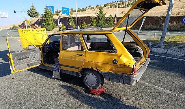 Elazığ'da trafik kazası: 1 ölü, 2 yaralı