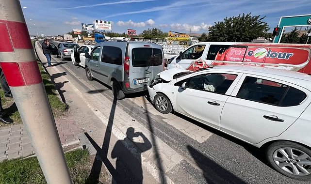 Elazığ'da zincirleme trafik kazası