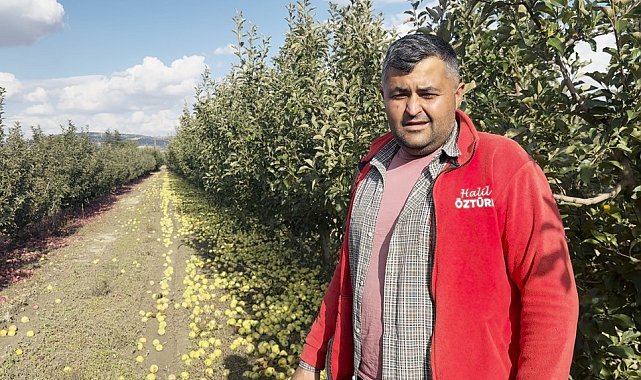 Elmalı'da elmalar 5 TL'den meyve suyuna gidiyor