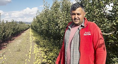 Elmalı'da elmalar 5 TL'den meyve suyuna gidiyor