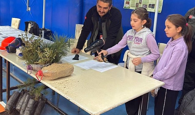 Emet'te Bilim Festivali'nde çocuklara erozyon eğitimi