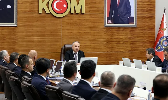 Emniyet'te kritik suçla mücadele toplantısı