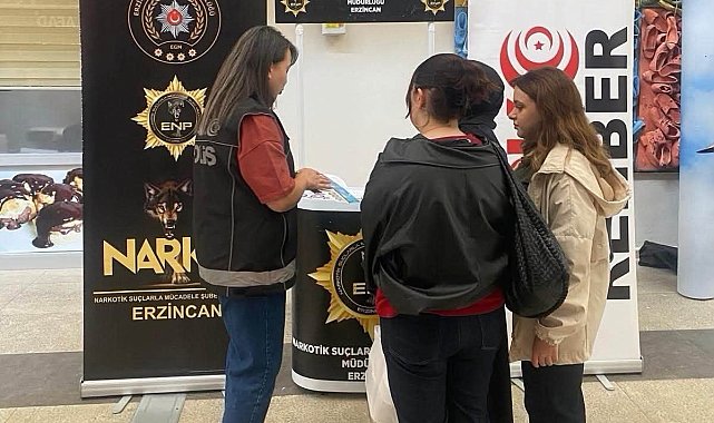 Emniyetten uyuşturucuya karşı farkındalık çalışması