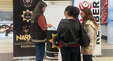 Emniyetten uyuşturucuya karşı farkındalık çalışması