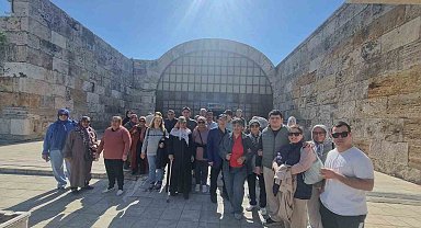 Engelsiz Yaşam Merkezi öğrenci ve aileleri Pamukkale ve Buldan'ı keşfetti