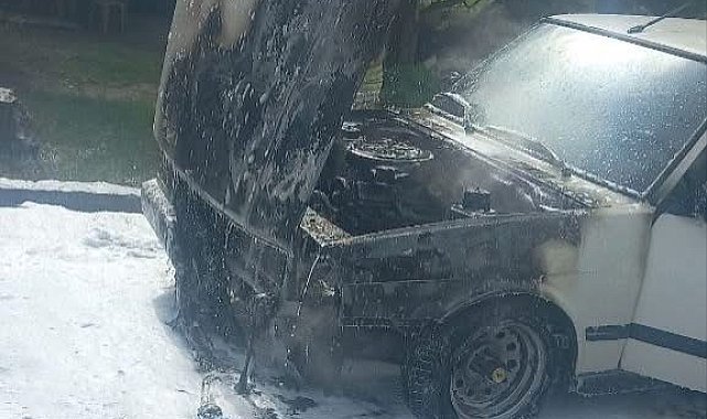 Erzin'de TOFAŞ alevlere teslim oldu