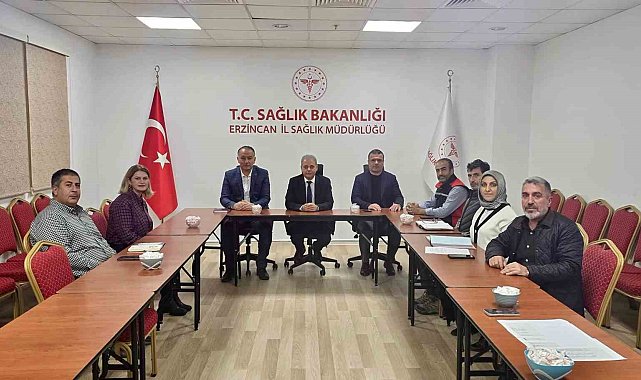 Erzincan İl Sağlık Müdürlüğünde İş Sağlığı ve Güvenliği Toplantısı