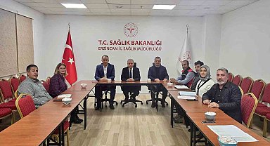 Erzincan İl Sağlık Müdürlüğünde İş Sağlığı ve Güvenliği Toplantısı