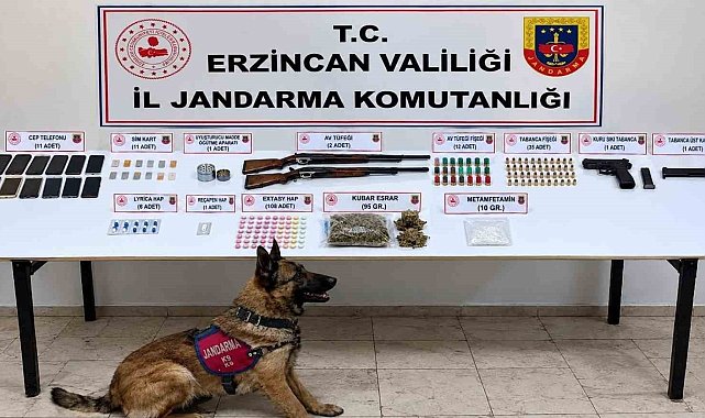 Erzincan jandarmasının eylül ayı bilançosu açıklandı