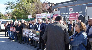 Erzincan'da maden kazası davasının 9'ncu duruşması başladı
