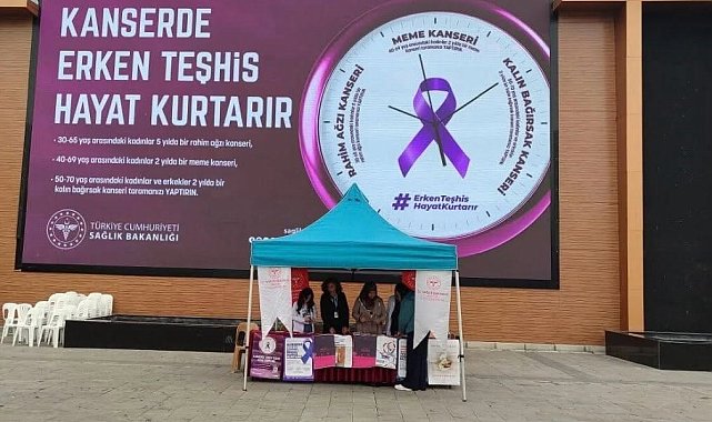 Erzincan'da meme kanserinde erken tanıya dikkati çekildi