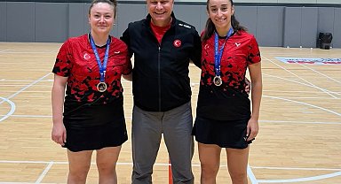 Erzincanlı badmintonculardan uluslararası turnuvada 4 madalya