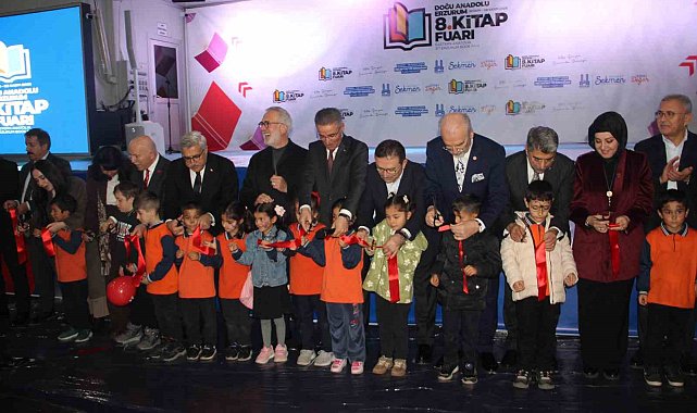 Erzurum 8. Kitap Fuarı kapılarını açtı