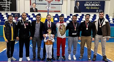 Erzurum Emniyetinin Sporcuları Kamu Spor Oyunları'nda İl Şampiyonu oldu