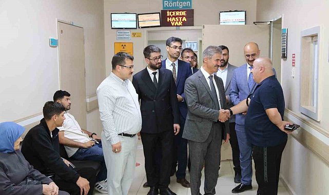 Erzurum il sağlık müdürü meral, ağız ve diş sağlığı merkezini inceledi