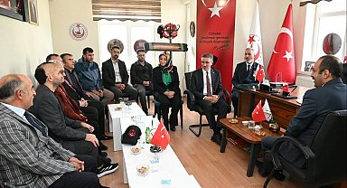 Erzurum valisi Baruş: "Şehit ailelerimiz ve gazilerimiz başımızın tacıdır"
