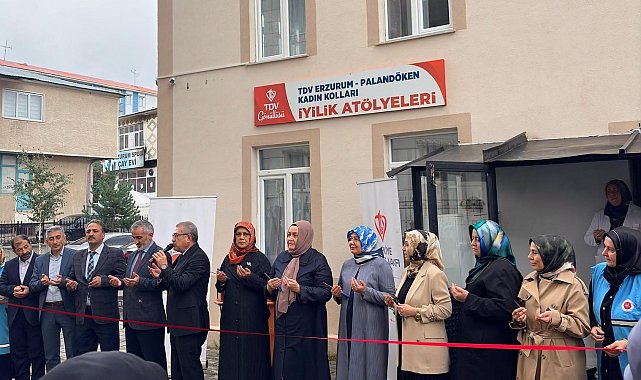 Erzurum'da "İyilik Atölyeleri" dualarla hizmete açıldı