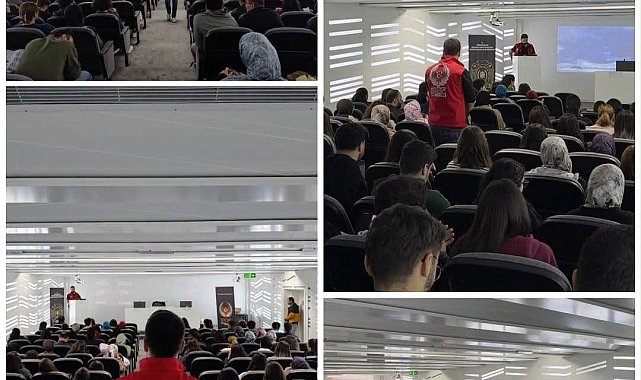 Erzurum'da üniversite öğrencilerine terörle mücadele bilgilendirmesi