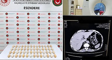 Esendere'de 1 kilo metamfetamin ele geçirildi
