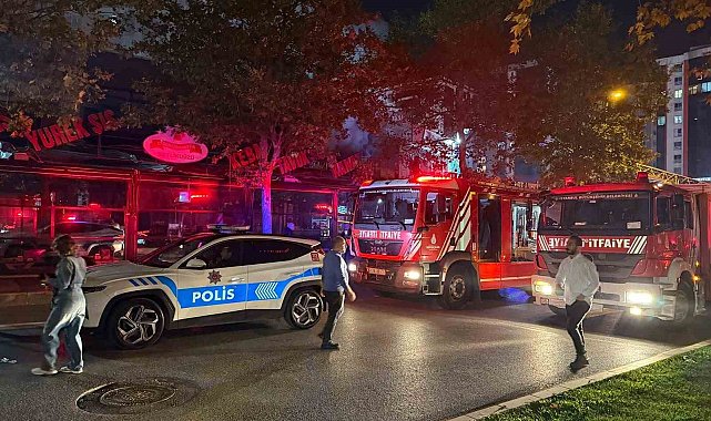 Esenyurt'ta iki katlı iş yerinde yangın: 1 yaralı
