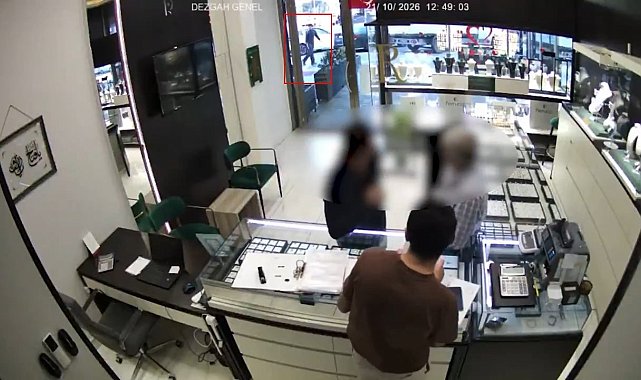 Esenyurt'ta kuyumcuya düzenlenen silahlı saldırının yeni görüntüsü ortaya çıktı