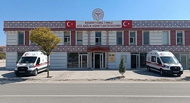 Eskil'de 112 Acil Sağlık İstasyonu hizmete girdi
