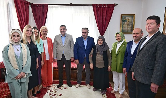 Eskişehir heyetinden BBP Lideri Mustafa Destici'ye Günyüzü'nde ziyaret